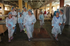 Для детей и активистов ТОС организовали экскурсию на завод по производству печенья (56)